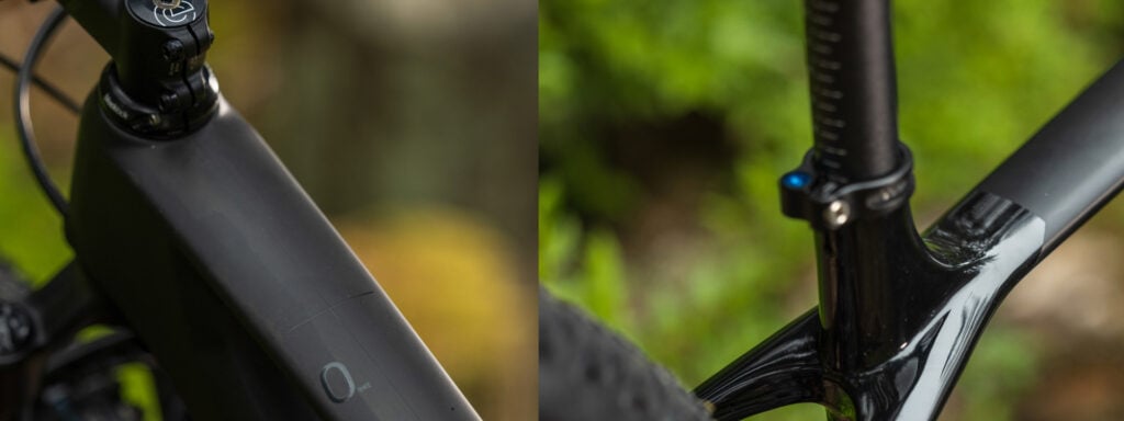Cadru MTB aliaj și aluminiu