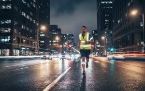 Cum să alergi în siguranță pe întuneric: Tricouri, bandă reflectorizantă și echipament specializat